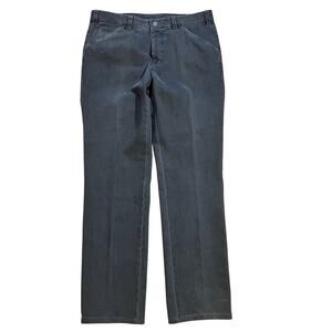 Meyer Chicago Trousers Mens Size 52 US 36 X 32 Gray Cotton Wool Modern Pant $299